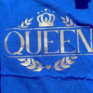 Womens LS QUEEN T-shirt, XL!!